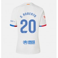 Barcelona Sergi Roberto #20 Bortatröja Kvinnor 2023-24 Korta ärmar